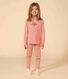 Pijama de algodón a rayas para niño/niña