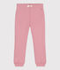 Pantalón infantil de jogging liso de algodón