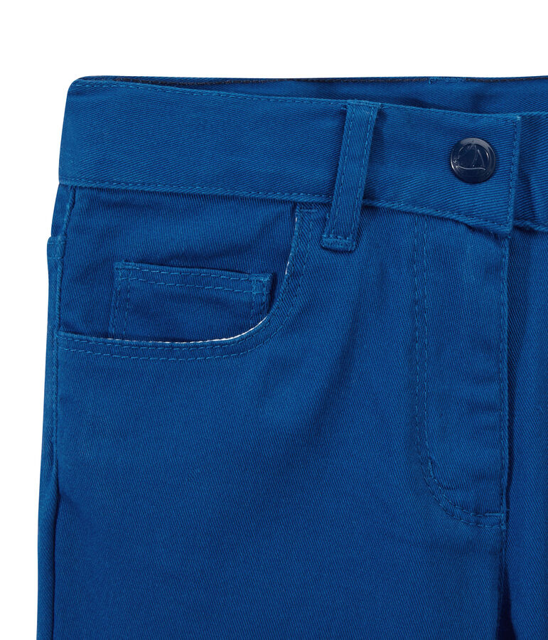 Pantal&oacute;n para ni&ntilde;a en jean colorido azul