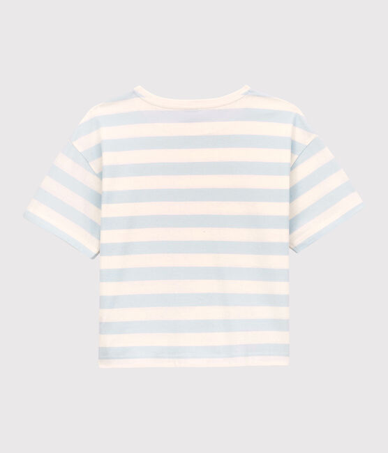 CAMISETA BOXY de algodón de mujer PLEINAIR/ MARSHMALLOW