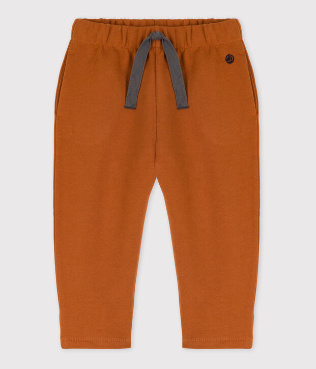 Pantal&oacute;n de felpa para beb&eacute; marron