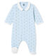 Pijama para bebé en túbico estampado