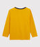 Camiseta serigrafiada para niño amarillo BOUDOR