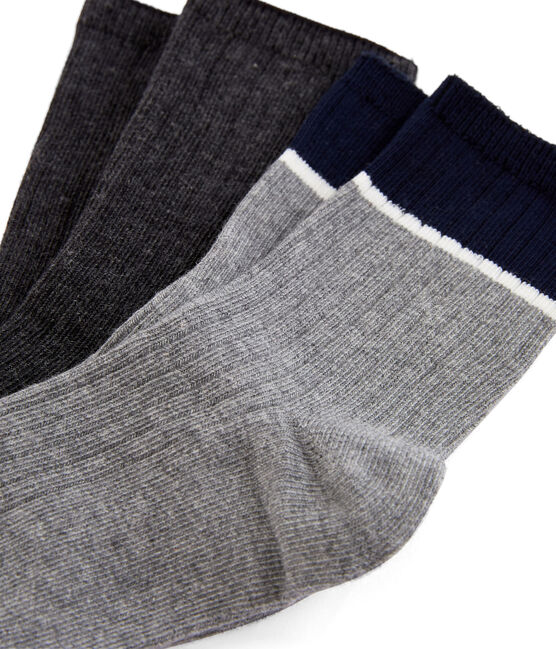 Lote de 2 pares de calcetines infantiles para niño variante 1