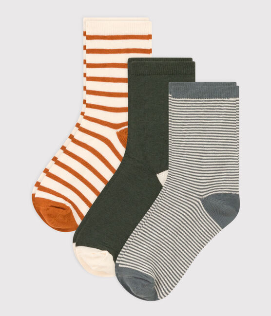 Juego de 3 pares de calcetines milrayas para niño/niña variante 1