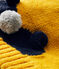 Gorro para bebé niño con forro polar amarillo BOUDOR