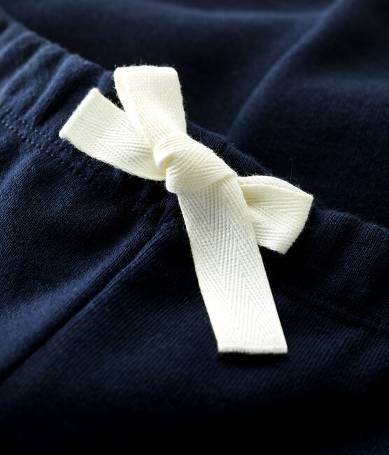 Pantalón de muletón de bebé azul SMOKING