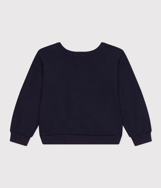 Sudadera de muletón para niño azul SMOKING