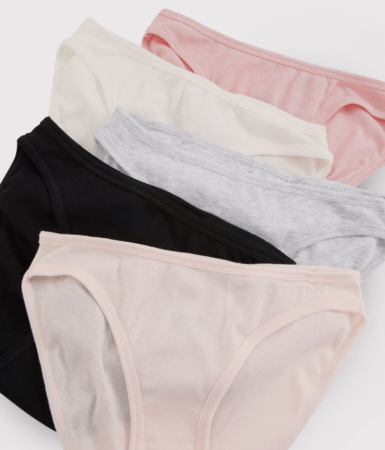 Lote de 5 braguitas para mujer multicolor