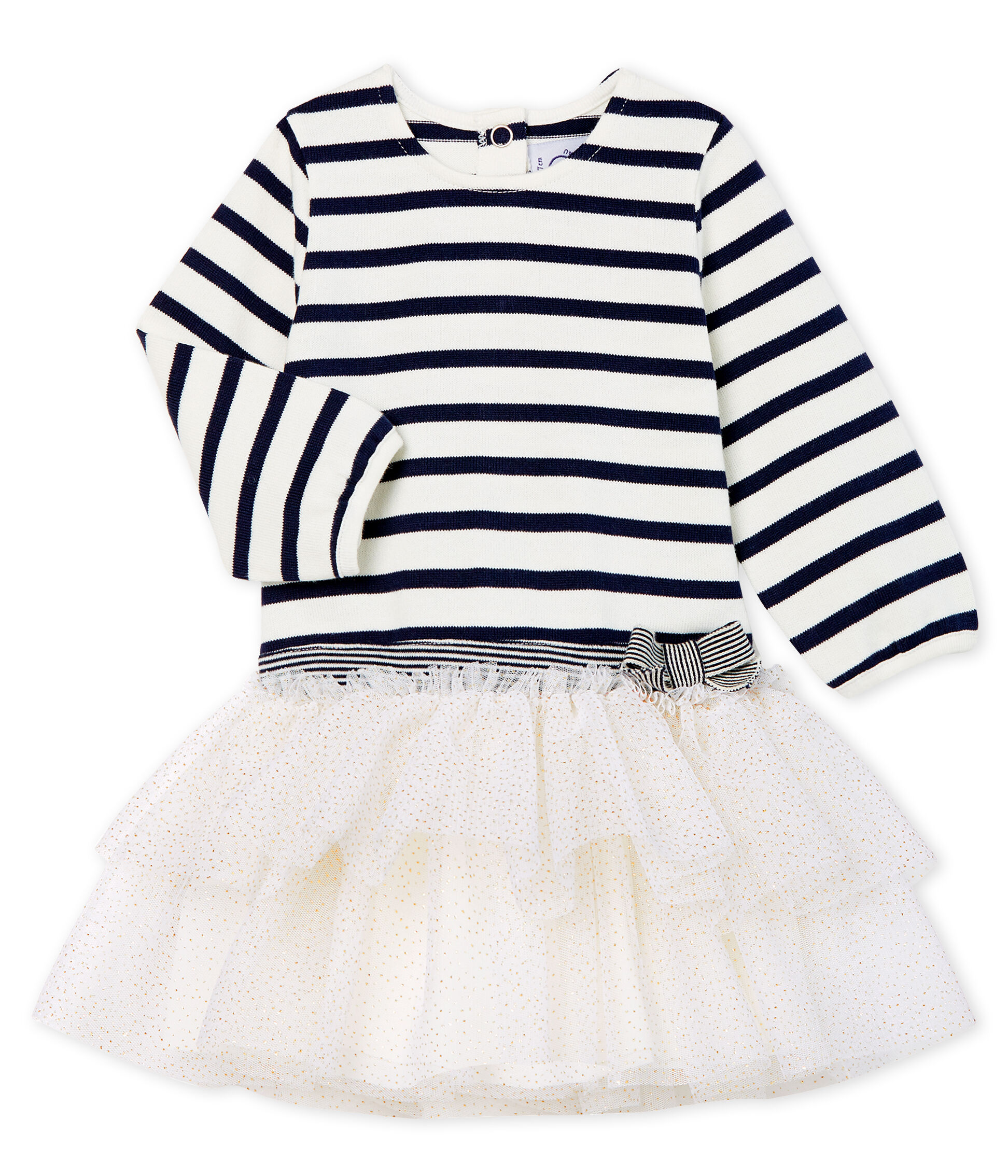 Petit Bateau Vestido Beb/é-para Ni/ñas