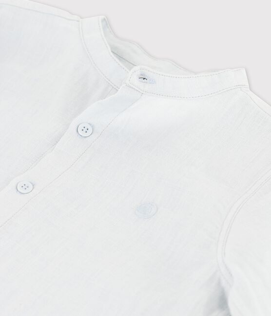 Camisa de lino de manga larga para niño PLEINAIR
