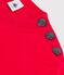Jersey marinero de algodón de mujer rojo PEPS