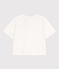 Camiseta LE BOXY de algodón para mujer blanco MARSHMALLOW