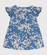 Blusa de popelina estampada para niña