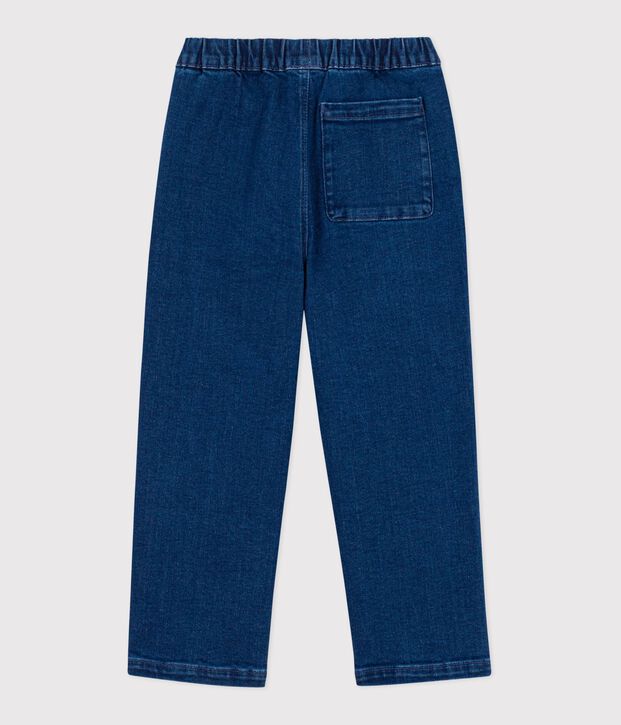 Pantal&oacute;n denim infantil azul