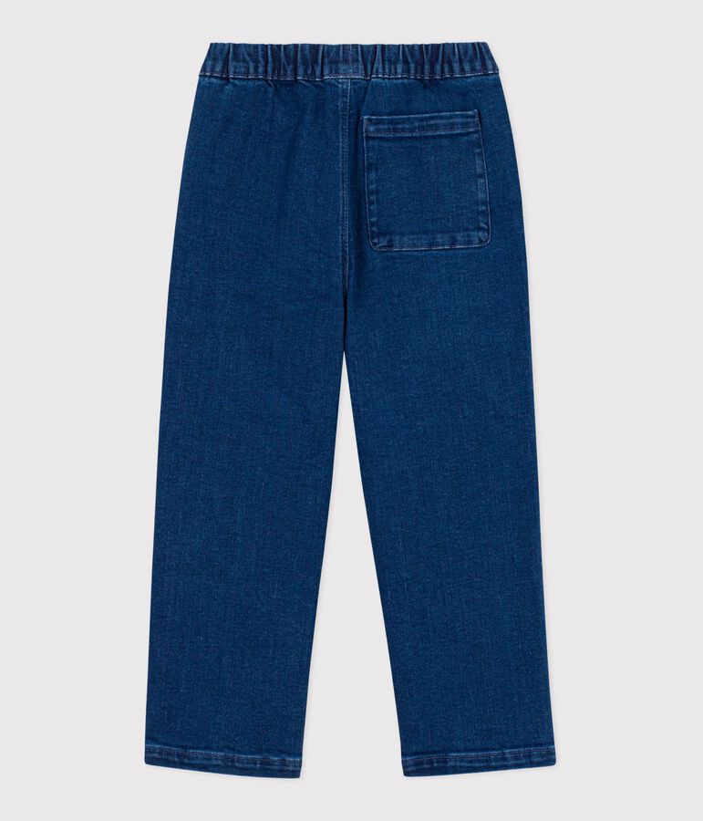 Pantal&oacute;n denim infantil azul