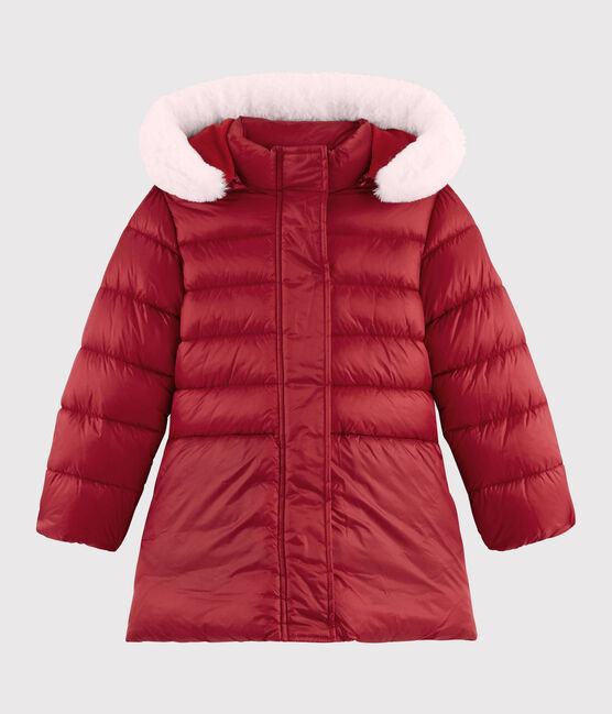 Abrigo para niña rojo TERKUIT