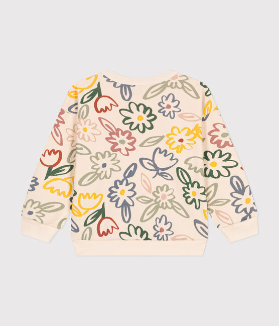 Sudadera de felpa para niña blanco AVALANCHE/ MULTICO