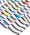 Camiseta marinera infantil unisex beige COQUILLE/azul SMOKING