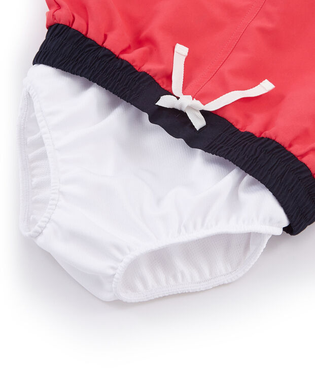 Shorts de playa infantiles para ni&ntilde;o rosa
