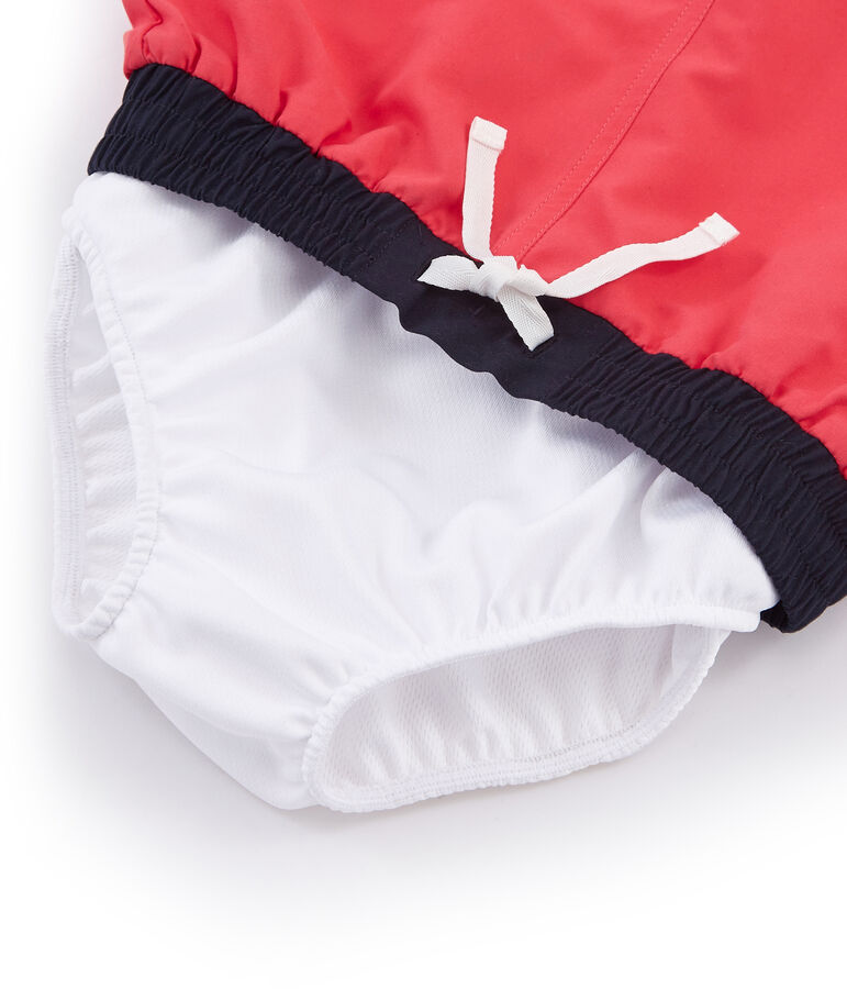 Shorts de playa infantiles para ni&ntilde;o rosa GROSEILLER