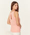 Camiseta de tirantes de lino irisado para mujer rosa ROSAKO/rosa COPPER
