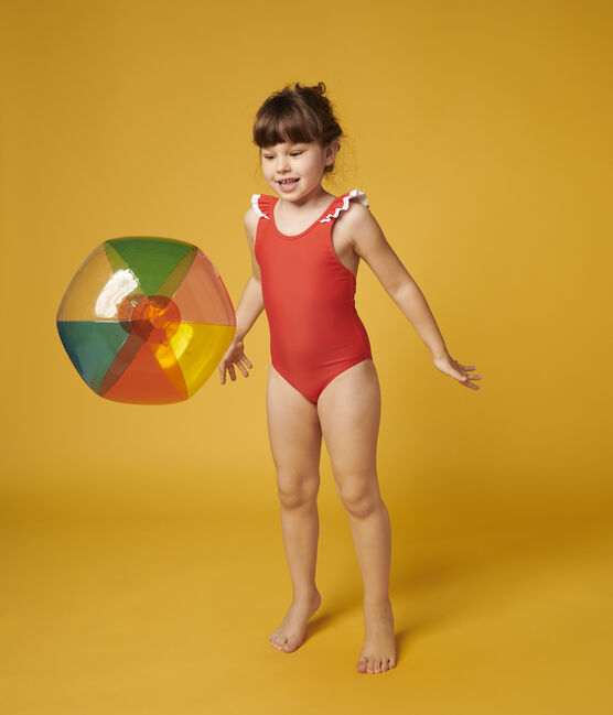 Traje de baño 1 pieza reciclado de niña SIGNAL