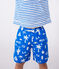 Bañador infantil estampado azul PORCELANA/ MARSHMALLOW