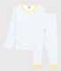Pijama con motivos de algodón orgánico infantil unisex