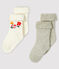 Juego de 2 pares de calcetines para bebé variante 2