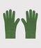 Guantes de punto de niño/niña verde PALMERAIE