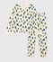 Pijama de algodón cabaña para mujer blanco AVALANCHE/ MULTICO