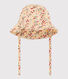 Capelina con flores para bebé