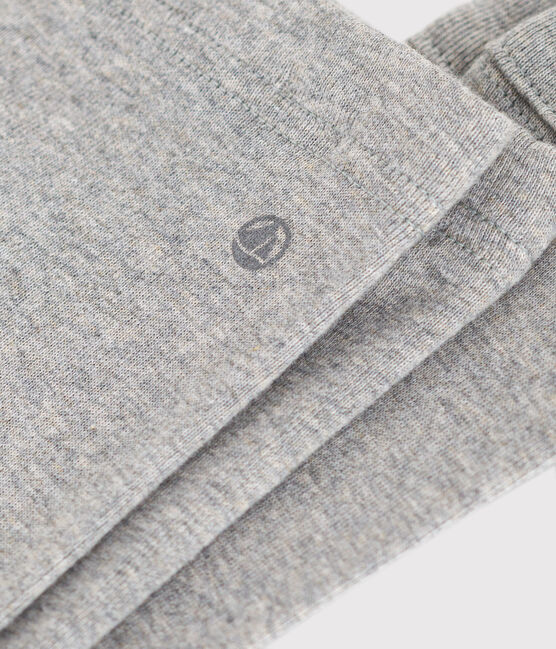 Leggings de algodón para bebé gris CHATON CHINE