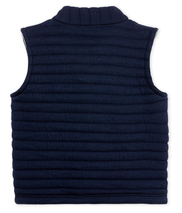 Chaleco de tela t&uacute;bica acolchada para beb&eacute; ni&ntilde;o azul
