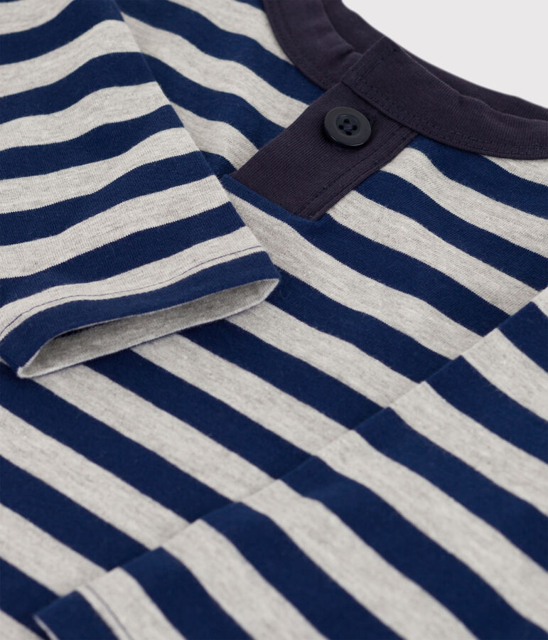 Camiseta de algod&oacute;n de manga larga para beb&eacute; azul MEDIEVAL/ FUMEE