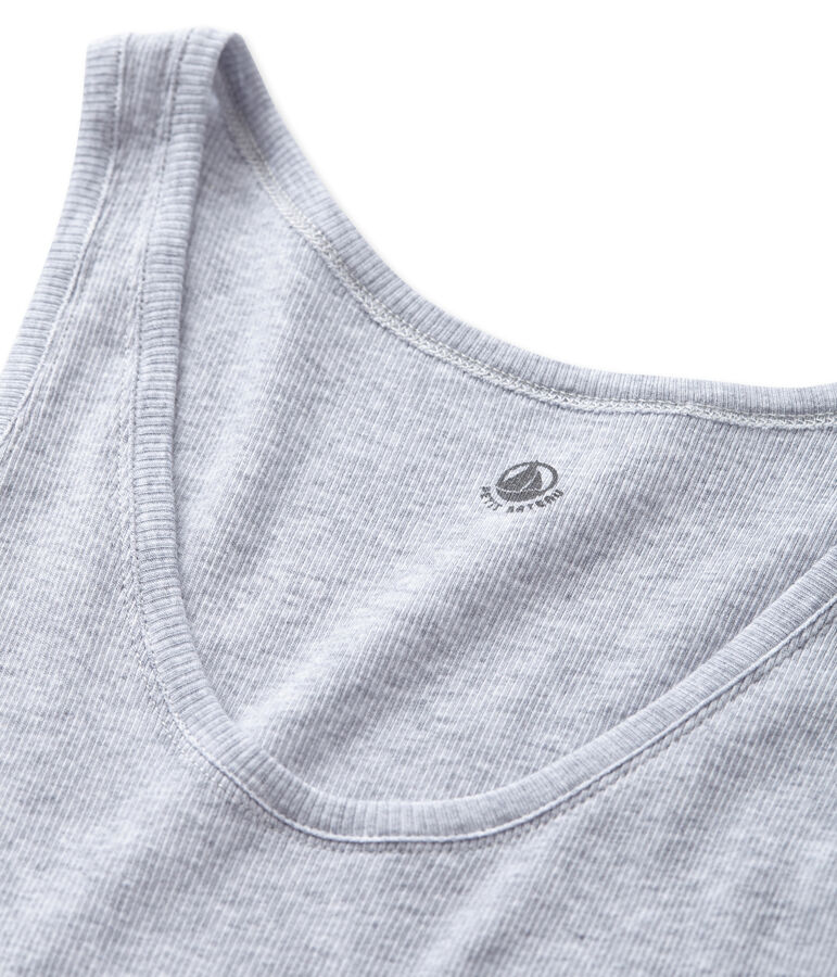 Camisola de algod&oacute;n muy ligero para mujer gris