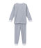 Pijama con gráfico estampado para niño blanco ECUME/azul ASTRO