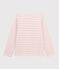 Jersey marinero para niña rosa MINOIS/ ARGENT