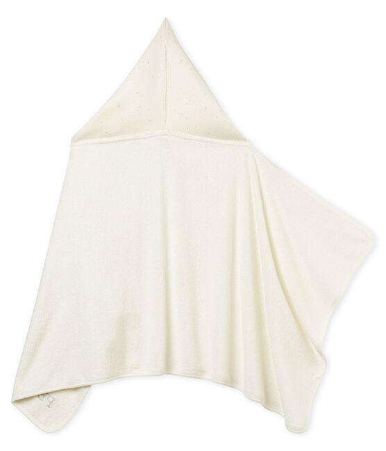 Capa de baño para bebé unisex blanco MARSHMALLOW
