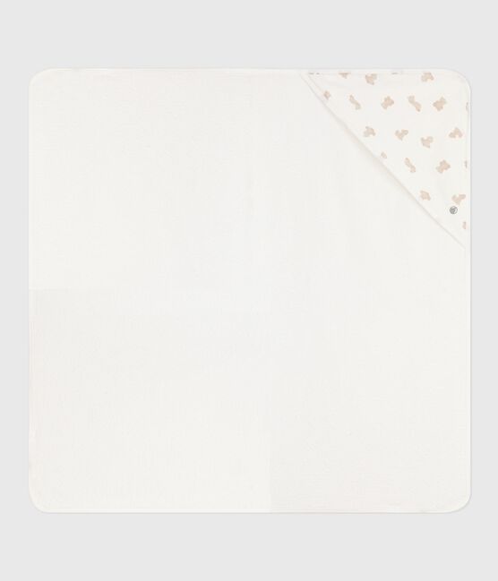 Capa de baño de algodón para bebé MARSHMALLOW/ BRUN