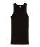 Camiseta de tirantes para mujer lisa negro NOIR