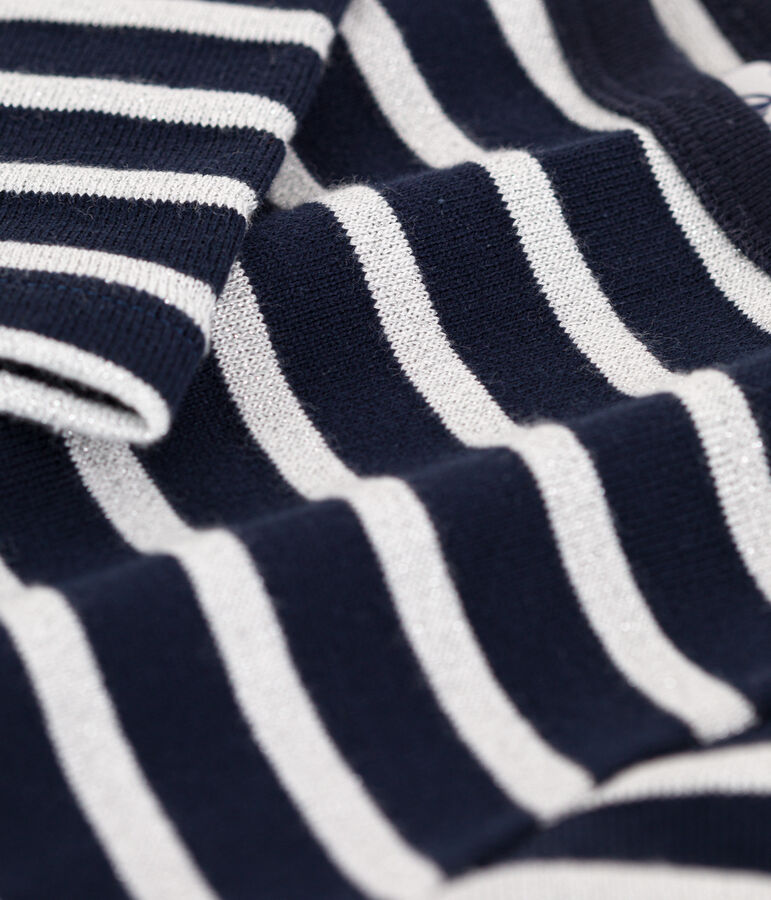 Marinera emblem&aacute;tica de algod&oacute;n para ni&ntilde;a azul SMOKING/ ARGENT