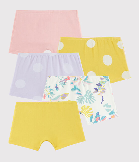 Juego de 5 culottes para niña pequeña variante 1