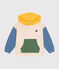 Sudadera de felpa con capucha para niño blanco AVALANCHE/ MULTICO