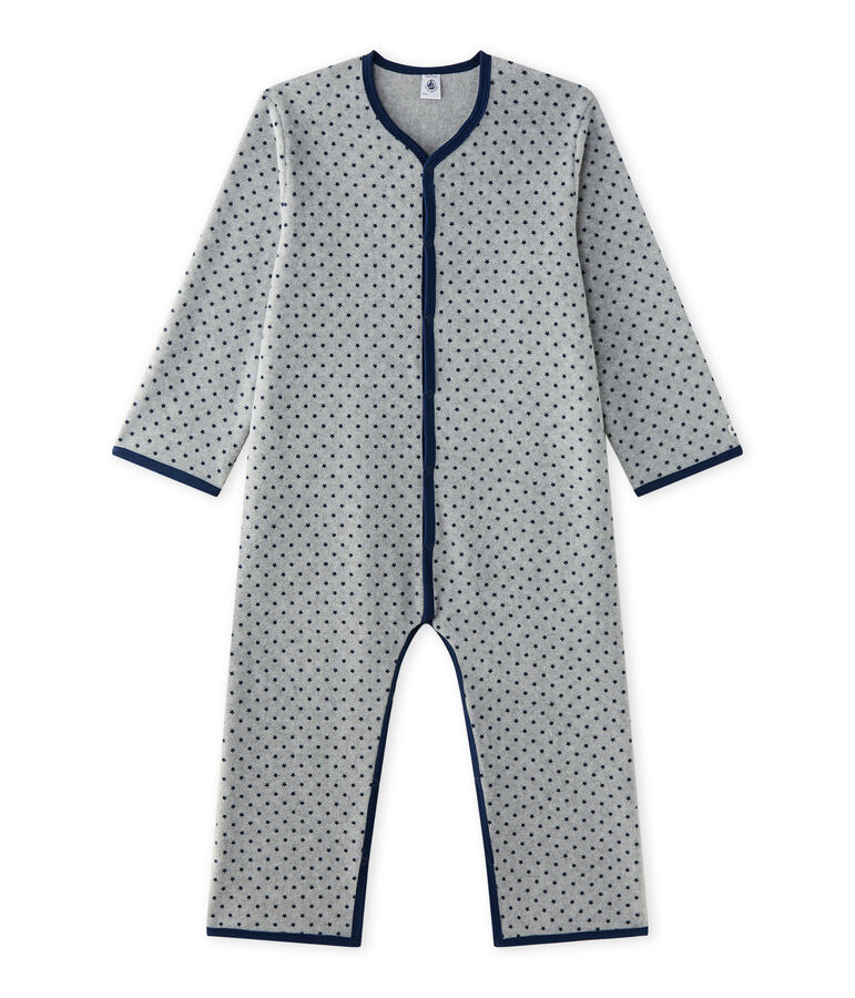 Pijama manta para ni&ntilde;o gris/azul