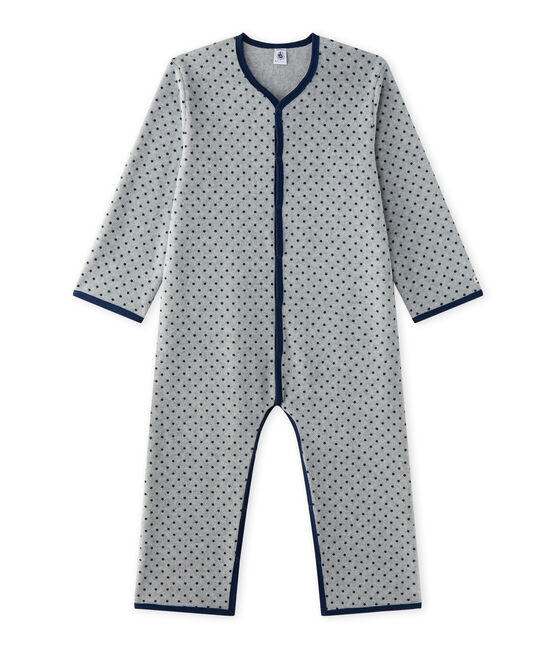 Pijama manta para niño gris SUBWAY/azul MEDIEVAL