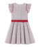 Vestido infantil para niña blanco MARSHMALLOW/blanco MULTICO
