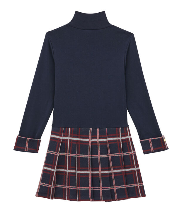 Vestidobi-materiapara ni&ntilde;a azul/multicolor