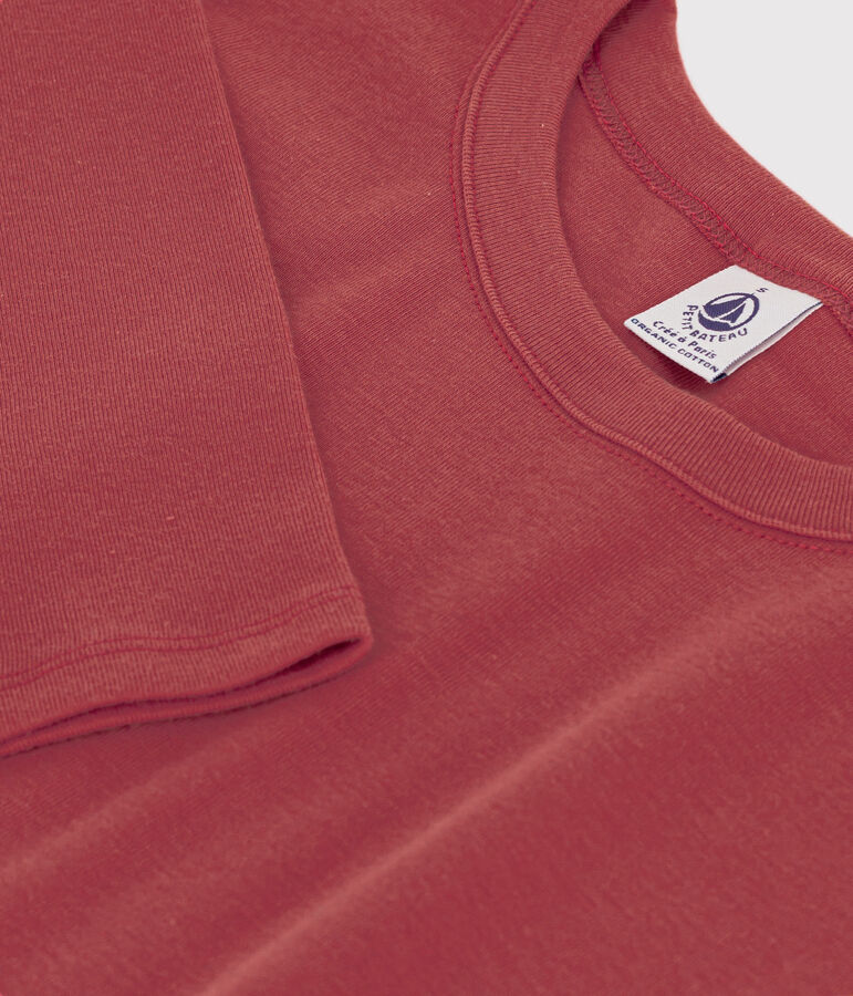 Camiseta L'ICONIQUE de algod&oacute;n con cuello redondo para mujer rosa